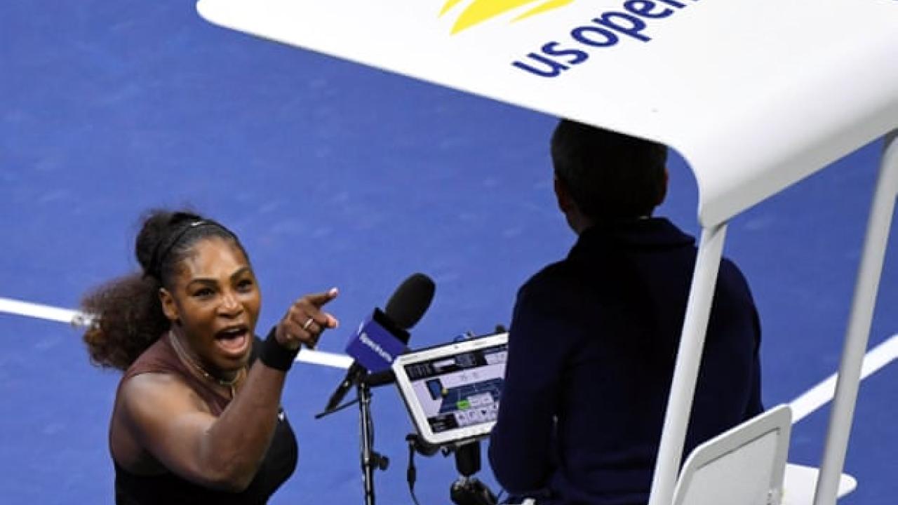 Serena and Referee