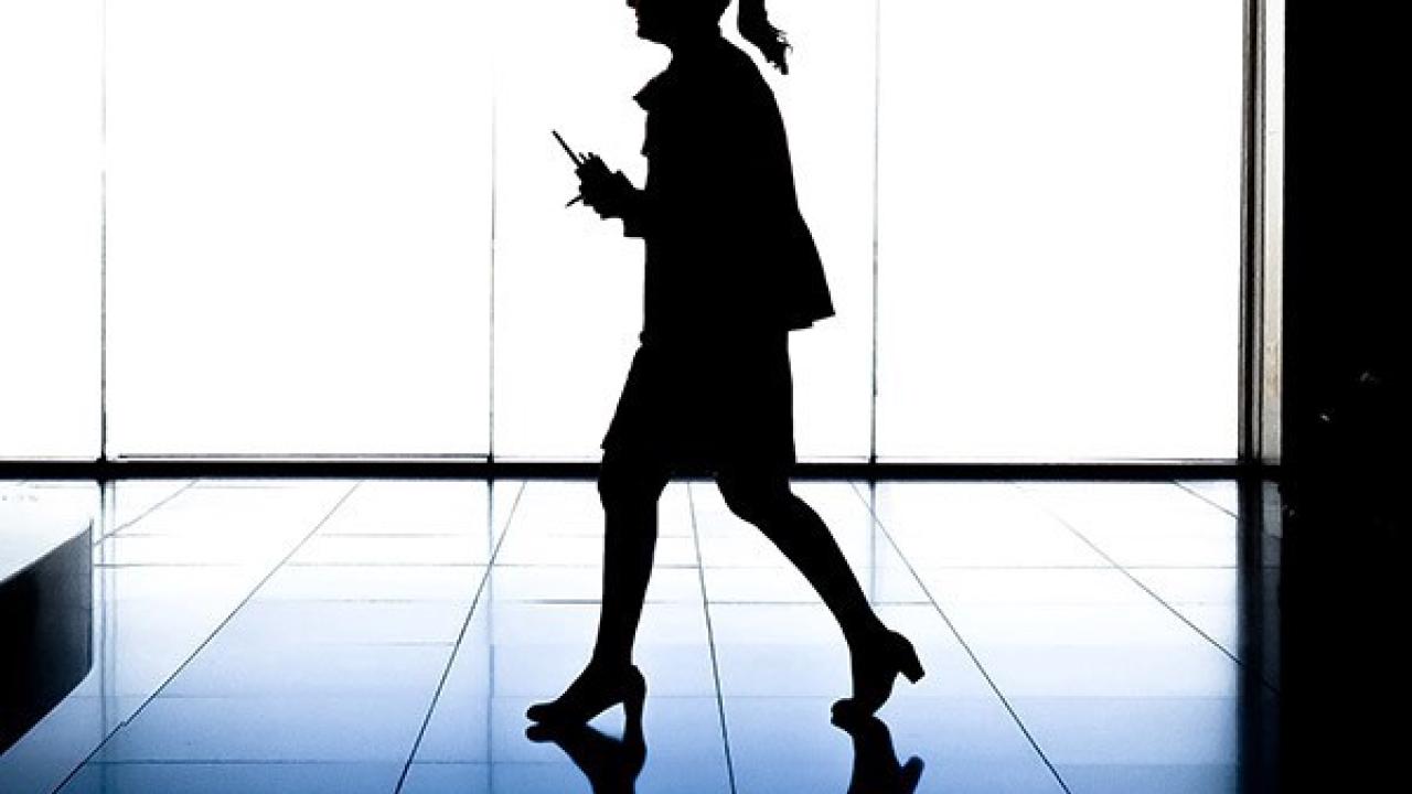 women moving up